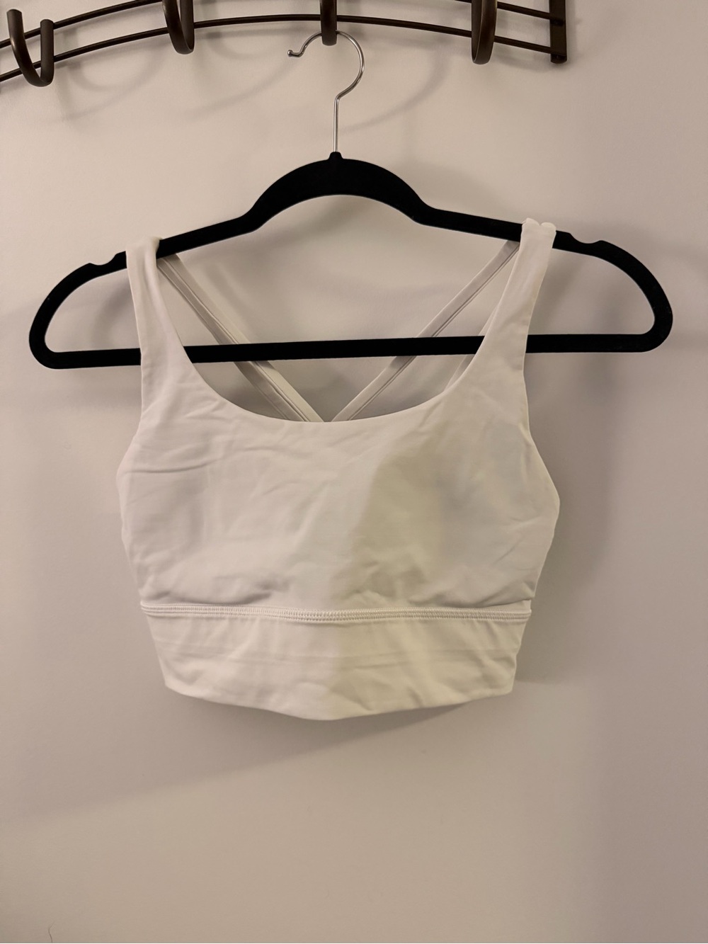 lululemon athletica White Energy Longline Bra